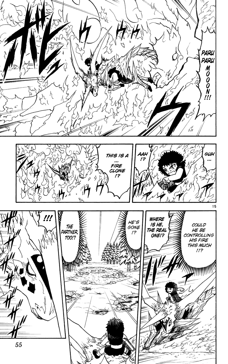 Konjiki no Gash!! Chapter 175 page 15 - Chapter 175: Flare, Fighting Spirit