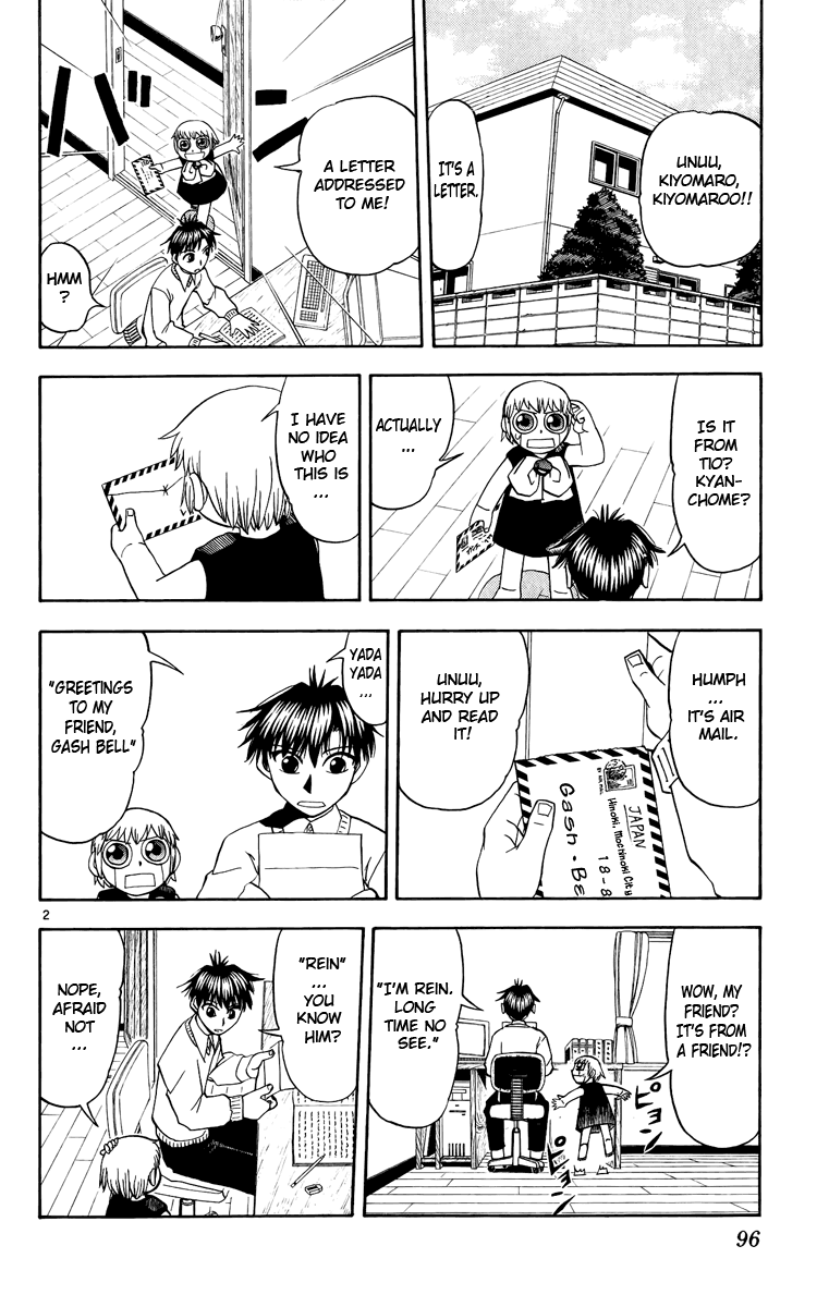Konjiki no Gash!! Chapter 178 page 2 - Chapter 178: The Letter To Gash