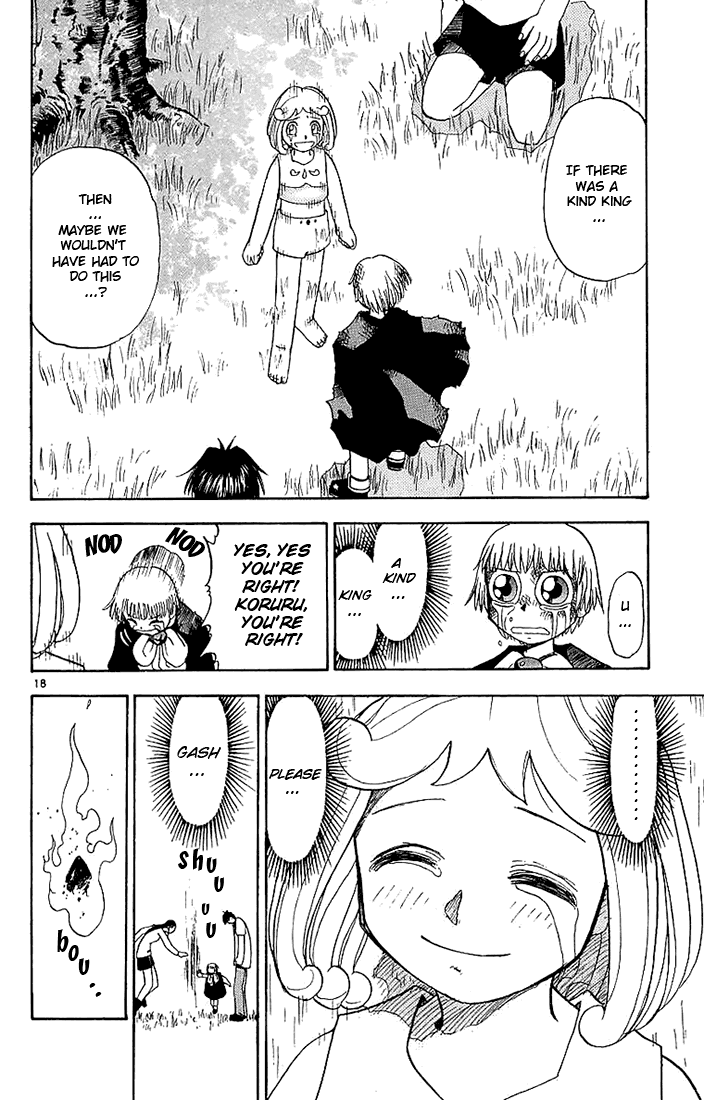 Konjiki no Gash!! Chapter 18 page 18 - Chapter 18: A Kind King