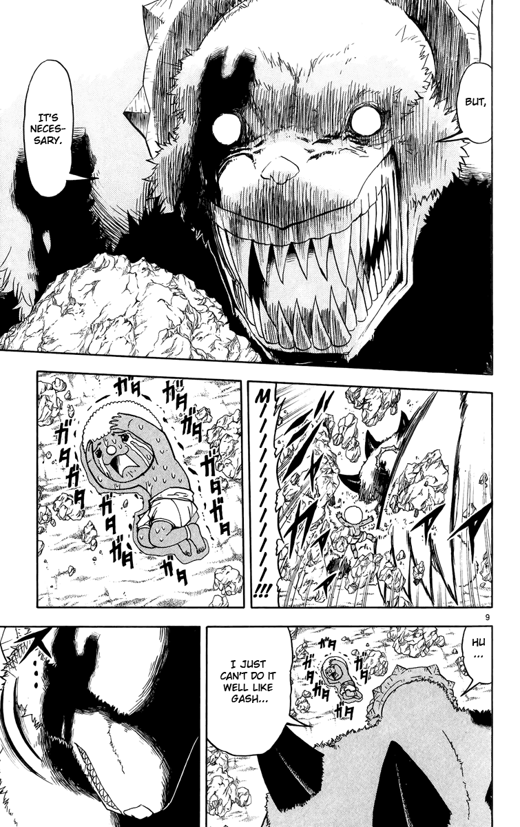 Konjiki no Gash!! Chapter 181 page 9 - Chapter 181: A Terrible Figure