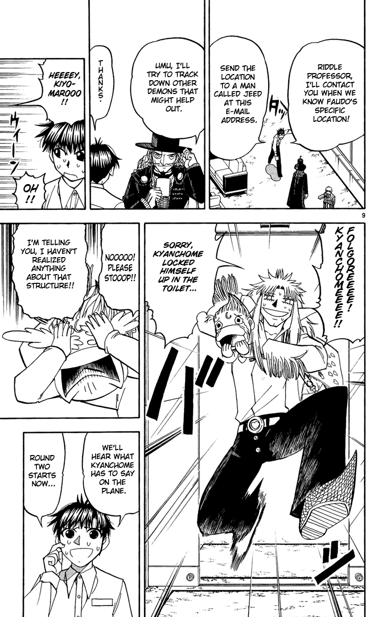 Konjiki no Gash!! Chapter 189 page 9 - Chapter 189: Faudo's True Form