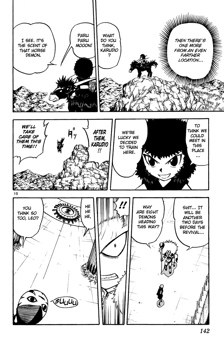 Konjiki no Gash!! Chapter 190 page 10 - Chapter 190: The Sealed Demon