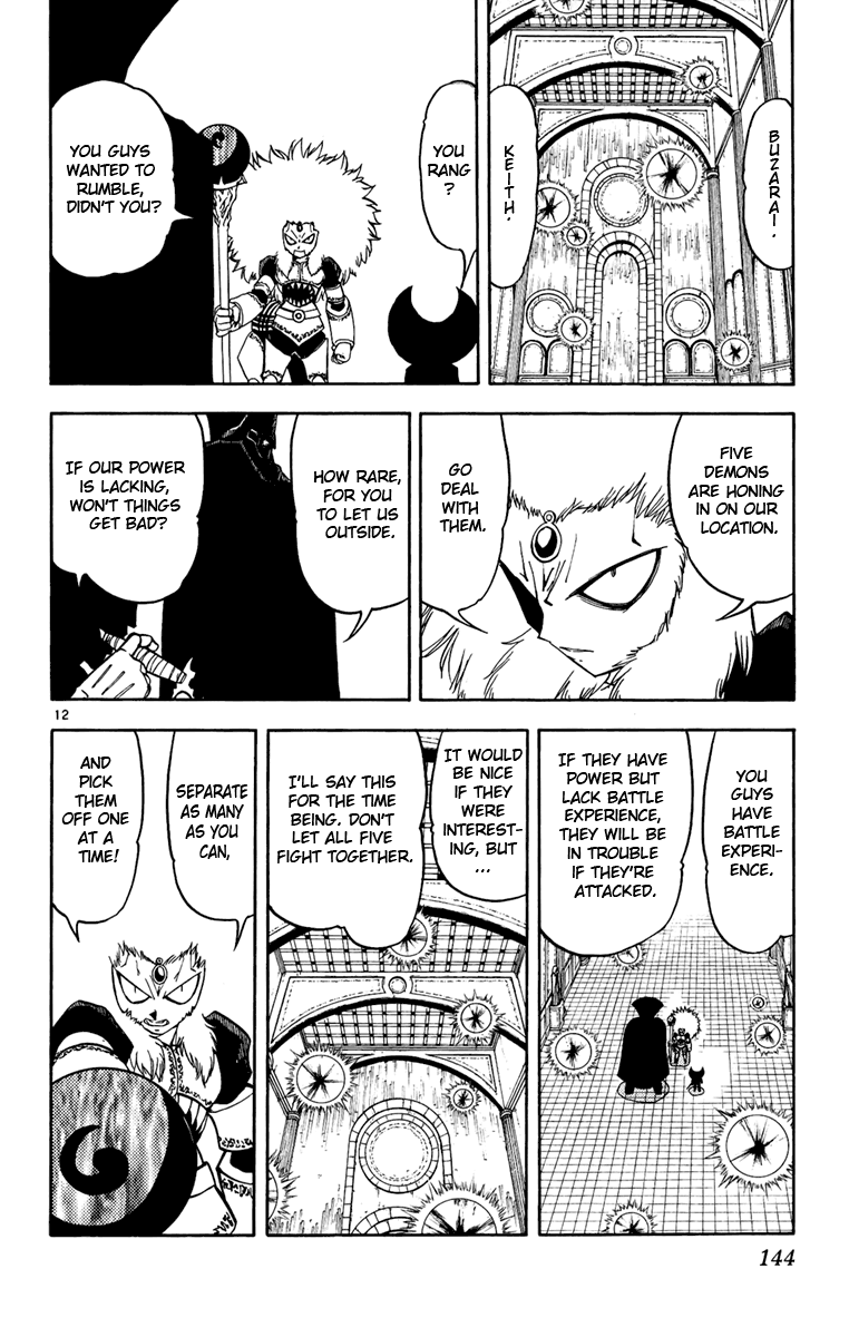 Konjiki no Gash!! Chapter 190 page 12 - Chapter 190: The Sealed Demon
