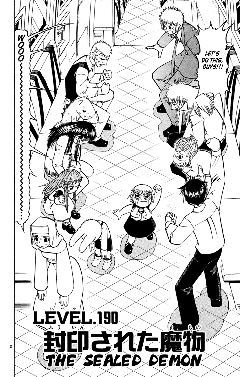 Konjiki no Gash!! Chapter 190 page 2 - Chapter 190: The Sealed Demon