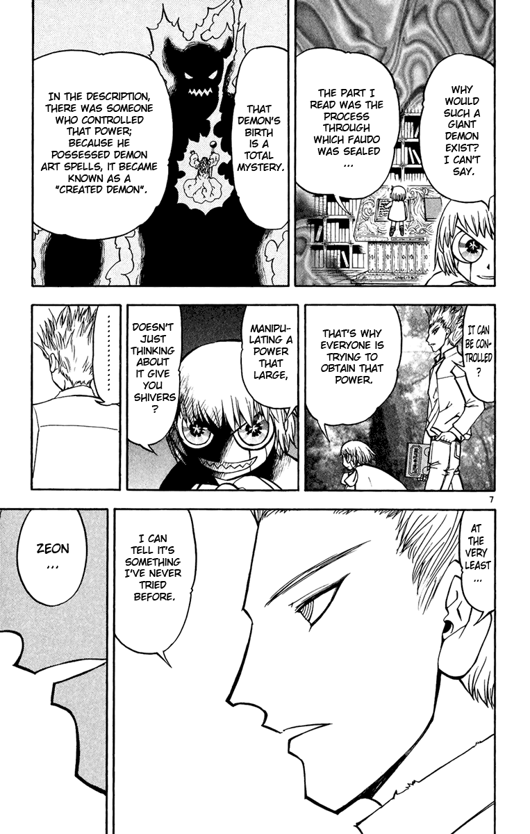 Konjiki no Gash!! Chapter 190 page 7 - Chapter 190: The Sealed Demon