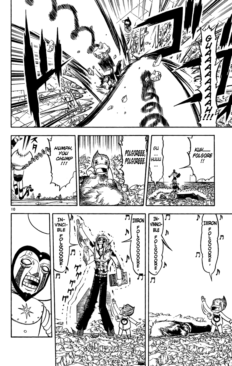 Konjiki no Gash!! Chapter 192 page 10 - Chapter 192: A Bad Feeling