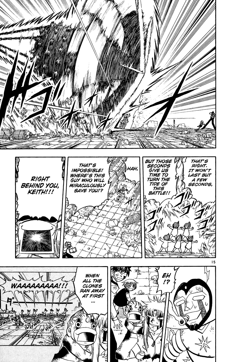 Konjiki no Gash!! Chapter 195 page 14 - Chapter 195: The Final Spell