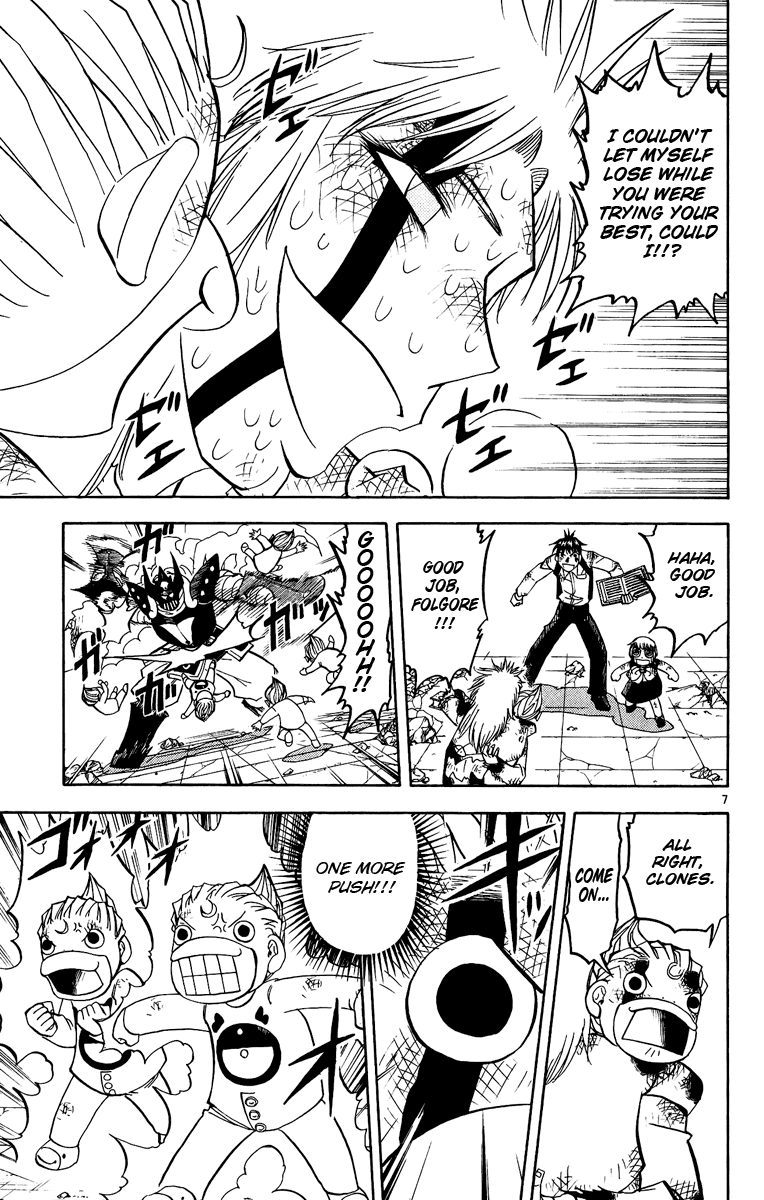 Konjiki no Gash!! Chapter 195 page 7 - Chapter 195: The Final Spell