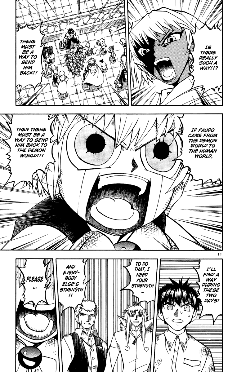 Konjiki no Gash!! Chapter 198 page 11 - Chapter 198: The Way Of A King