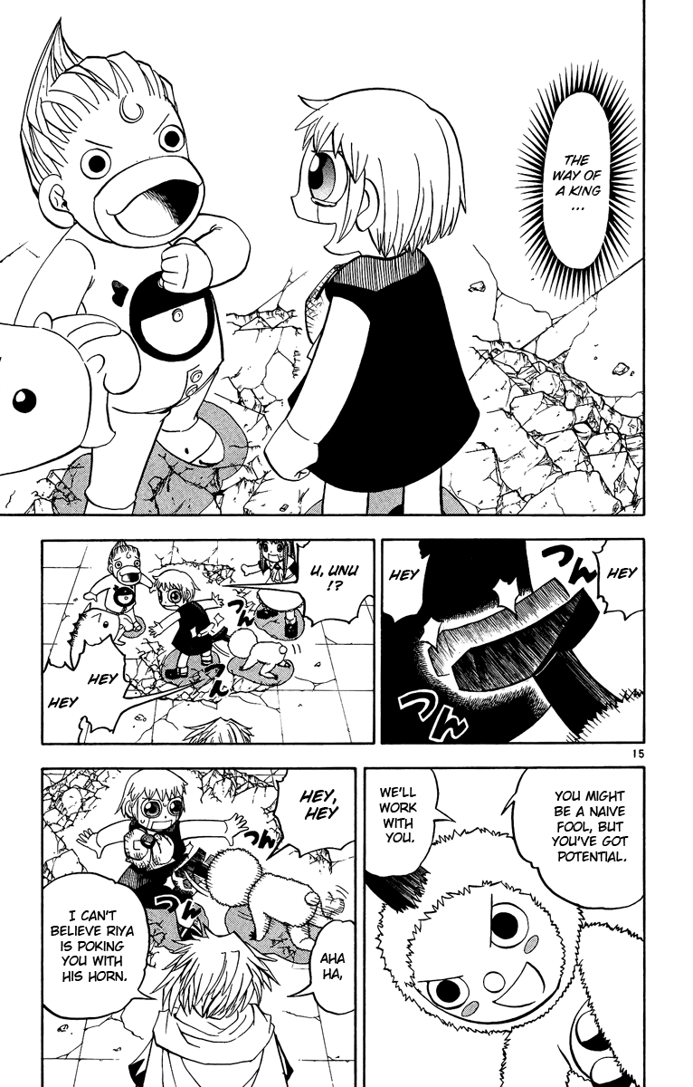 Konjiki no Gash!! Chapter 198 page 15 - Chapter 198: The Way Of A King