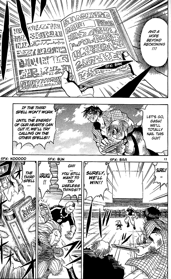 Konjiki no Gash!! Chapter 20 page 13 - Chapter 20: A Hope Beyong Reckoning