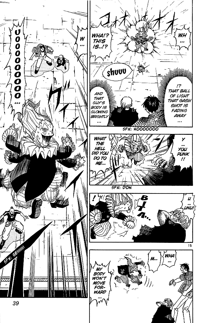 Konjiki no Gash!! Chapter 20 page 15 - Chapter 20: A Hope Beyong Reckoning