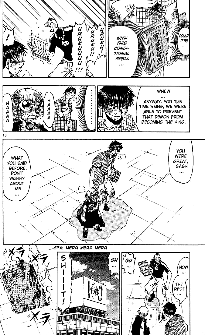 Konjiki no Gash!! Chapter 20 page 18 - Chapter 20: A Hope Beyong Reckoning