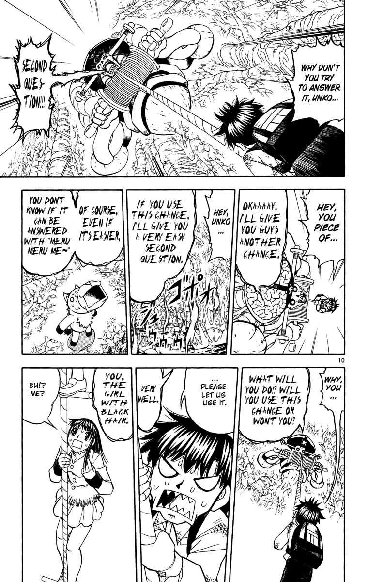 Konjiki no Gash!! Chapter 200 page 10 - Chapter 200: Meru Meru Me~?