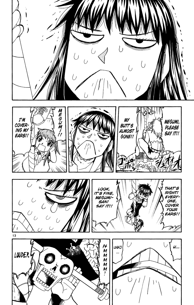 Konjiki no Gash!! Chapter 200 page 13 - Chapter 200: Meru Meru Me~?