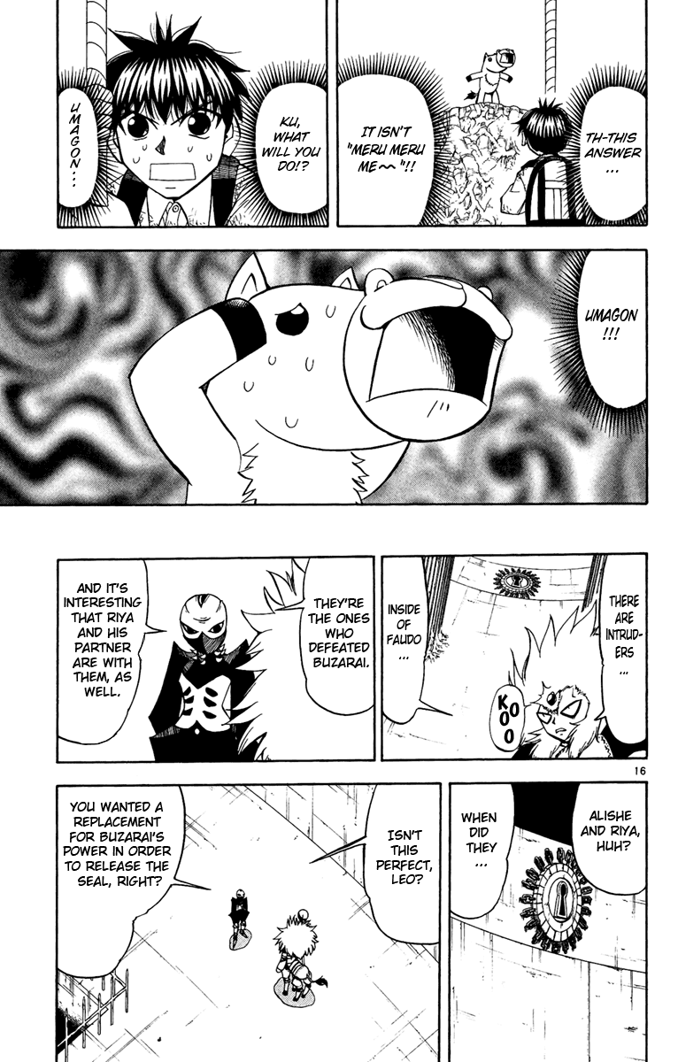 Konjiki no Gash!! Chapter 200 page 16 - Chapter 200: Meru Meru Me~?