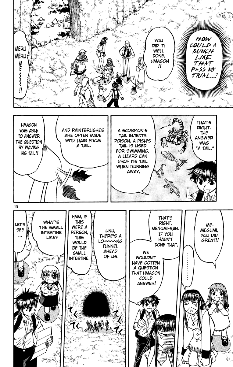Konjiki no Gash!! Chapter 200 page 19 - Chapter 200: Meru Meru Me~?