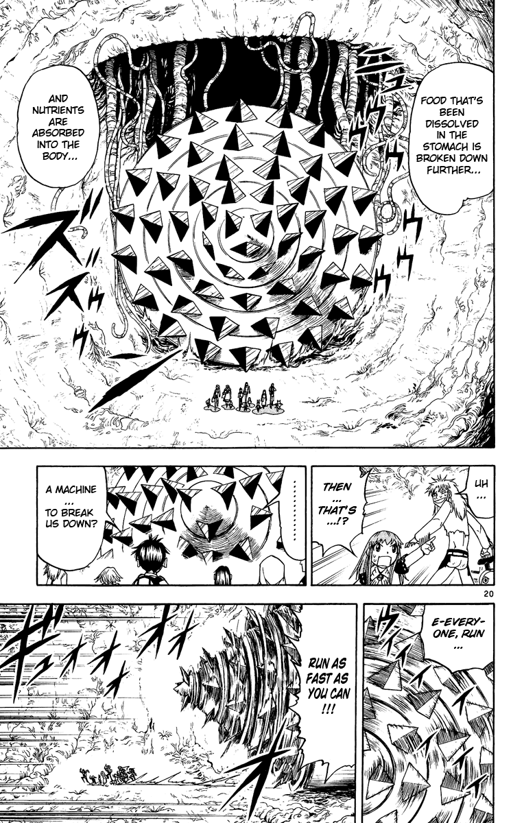Konjiki no Gash!! Chapter 200 page 20 - Chapter 200: Meru Meru Me~?