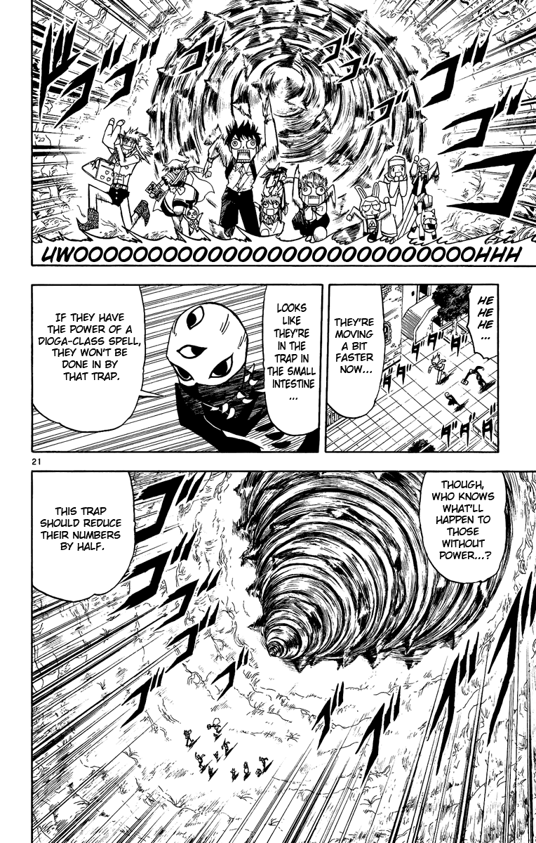 Konjiki no Gash!! Chapter 200 page 21 - Chapter 200: Meru Meru Me~?