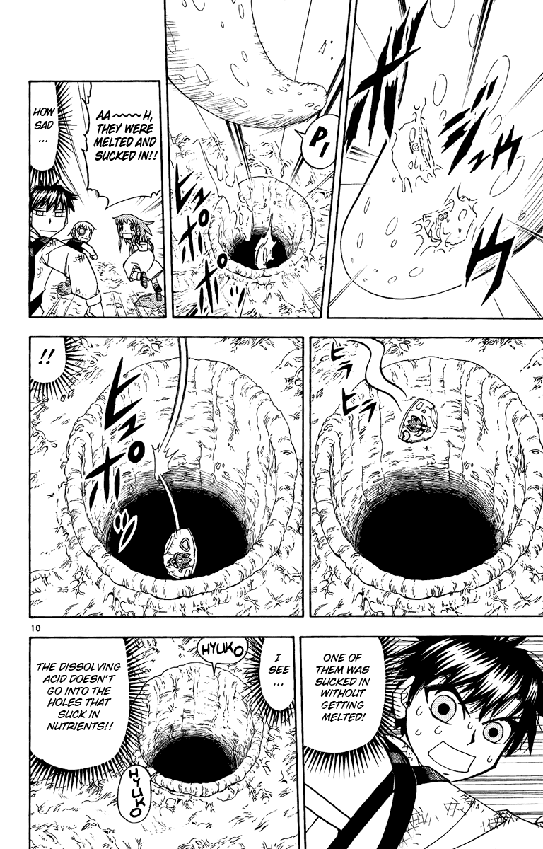 Konjiki no Gash!! Chapter 201 page 10 - Chapter 201: Escape Route