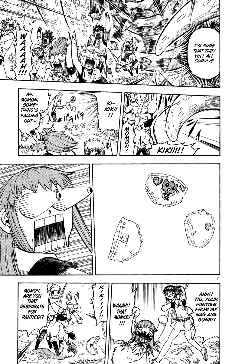 Konjiki no Gash!! Chapter 201 page 9 - Chapter 201: Escape Route