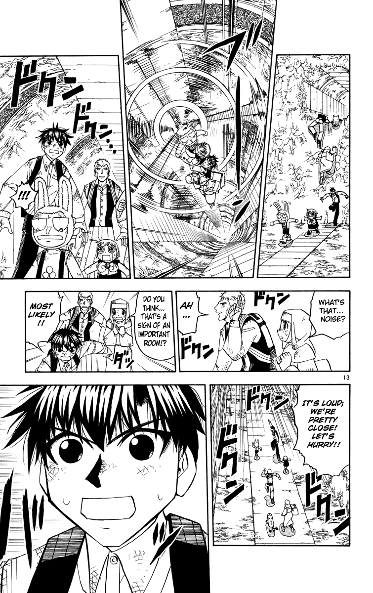 Konjiki no Gash!! Chapter 204 page 13 - Chapter 204: The Maze Ahead...