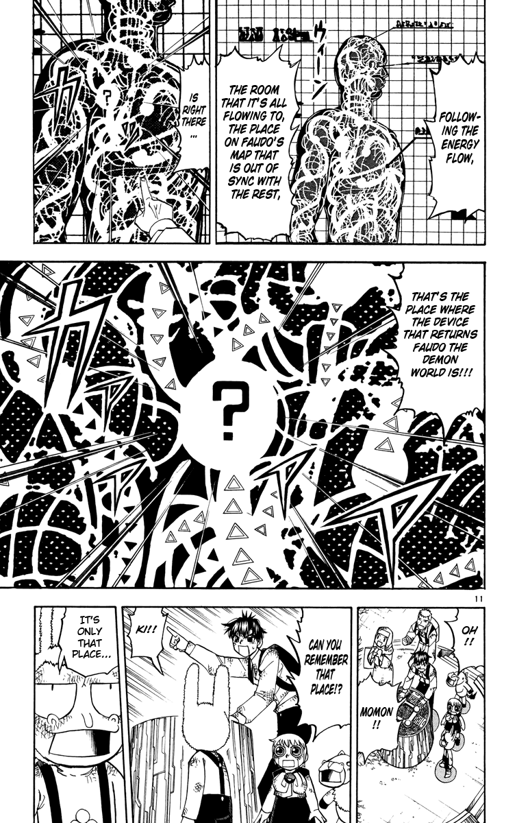 Konjiki no Gash!! Chapter 205 page 11 - Chapter 205: Even Though It's Scary...