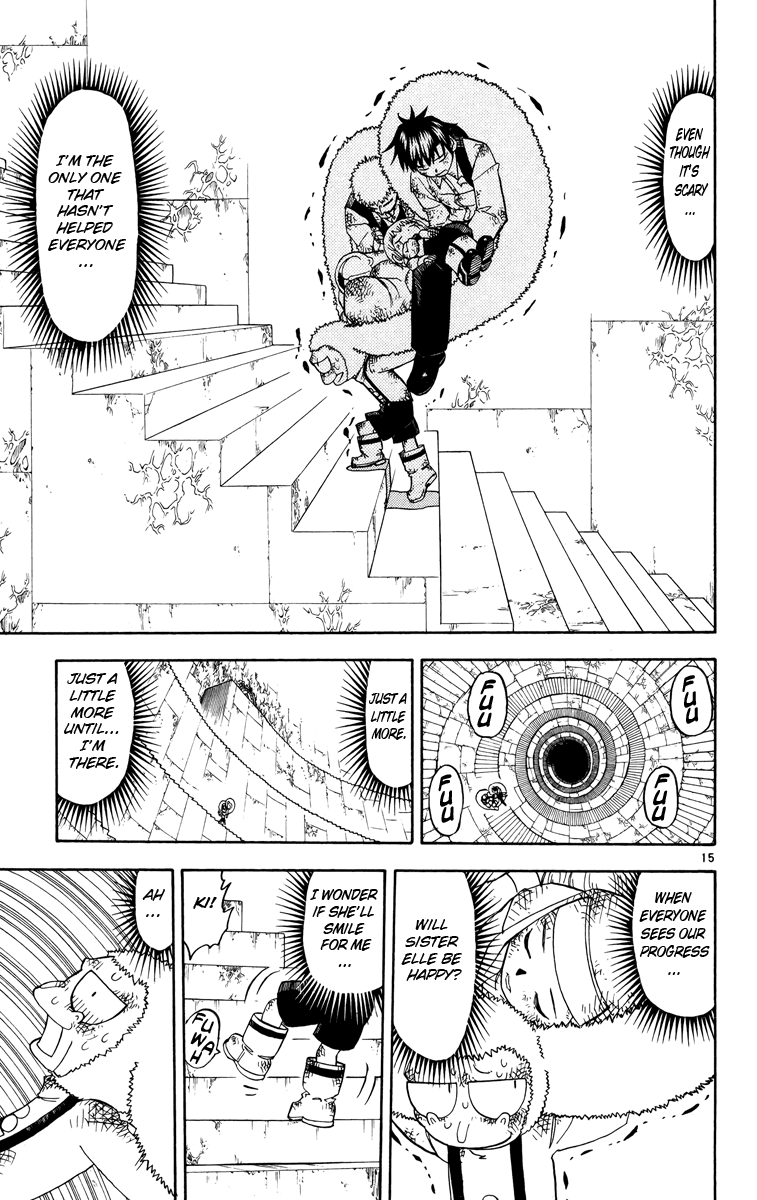 Konjiki no Gash!! Chapter 205 page 15 - Chapter 205: Even Though It's Scary...