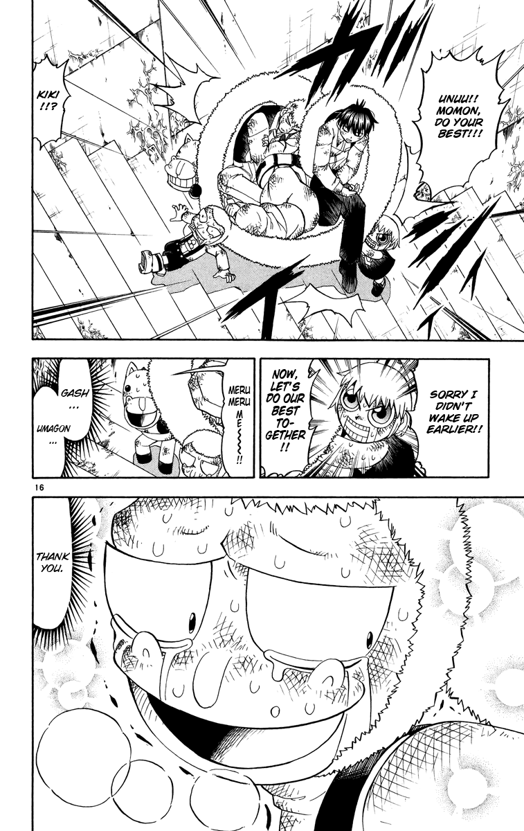 Konjiki no Gash!! Chapter 205 page 16 - Chapter 205: Even Though It's Scary...