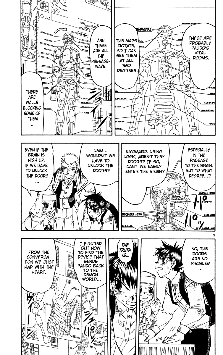 Konjiki no Gash!! Chapter 205 page 9 - Chapter 205: Even Though It's Scary...