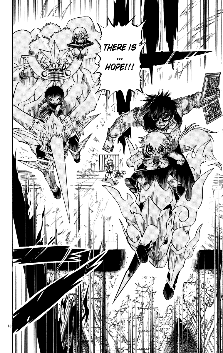 Konjiki no Gash!! Chapter 208 page 13 - Chapter 208: A Ray Of Hope