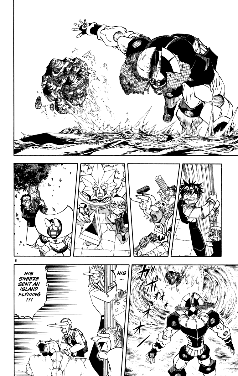 Konjiki no Gash!! Chapter 209 page 8 - Chapter 209: The Revival Of Faudo