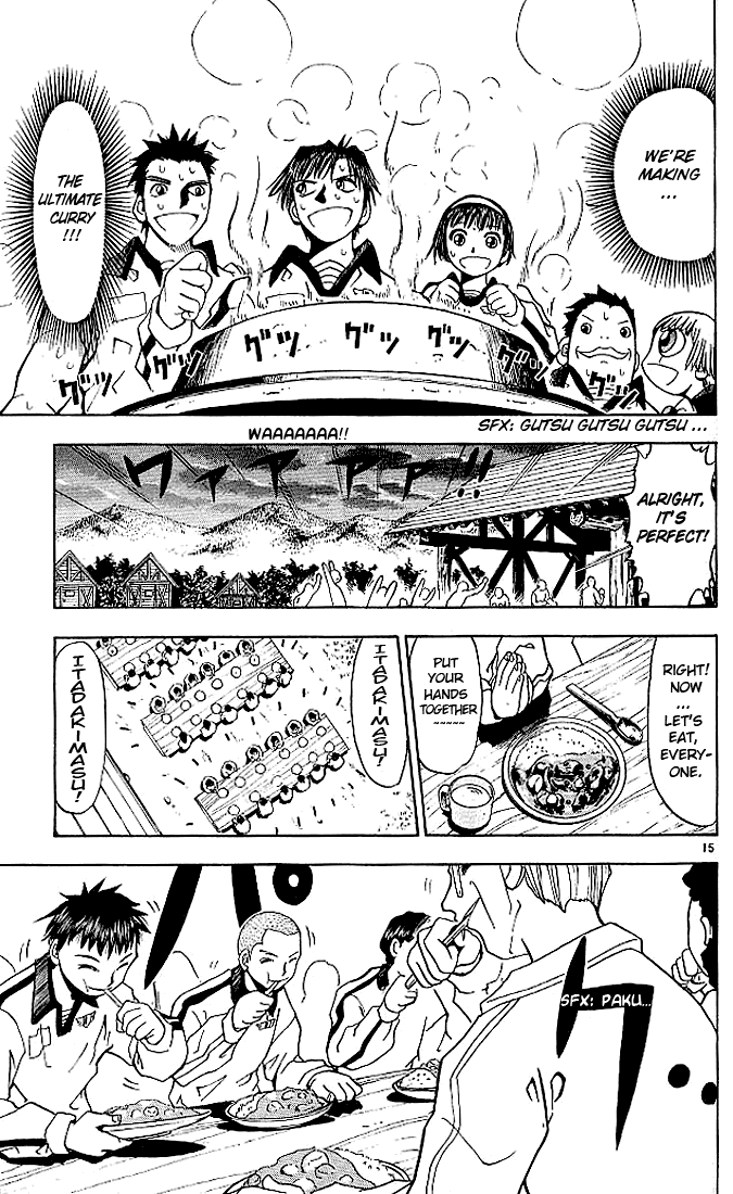Konjiki no Gash!! Chapter 21 page 15 - Chapter 21: Friendship Curry