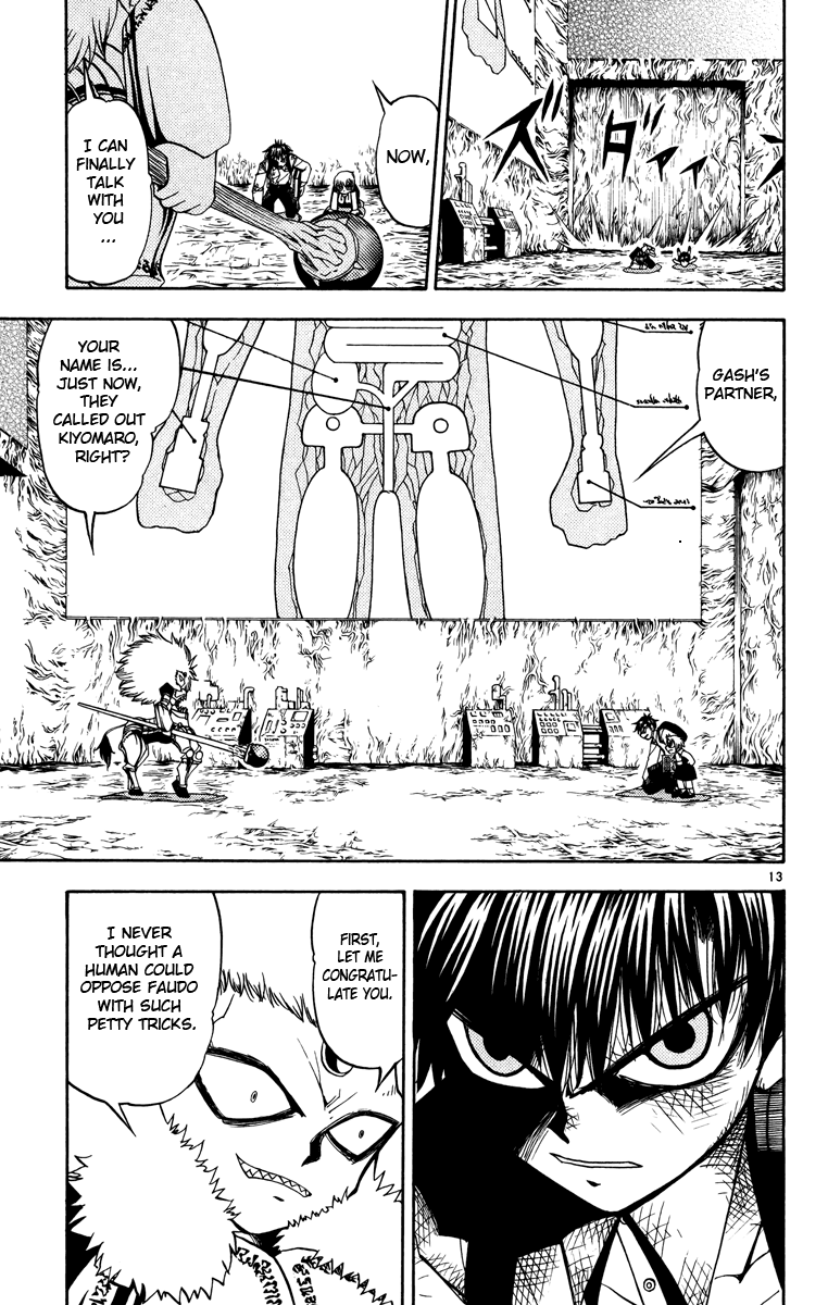 Konjiki no Gash!! Chapter 212 page 13 - Chapter 212: The Worst-Case Scenario