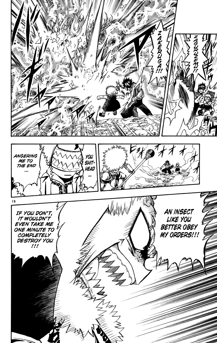 Konjiki no Gash!! Chapter 212 page 16 - Chapter 212: The Worst-Case Scenario
