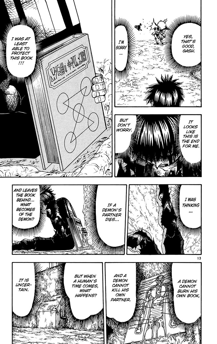 Konjiki no Gash!! Chapter 214 page 13 - Chapter 214: Become King