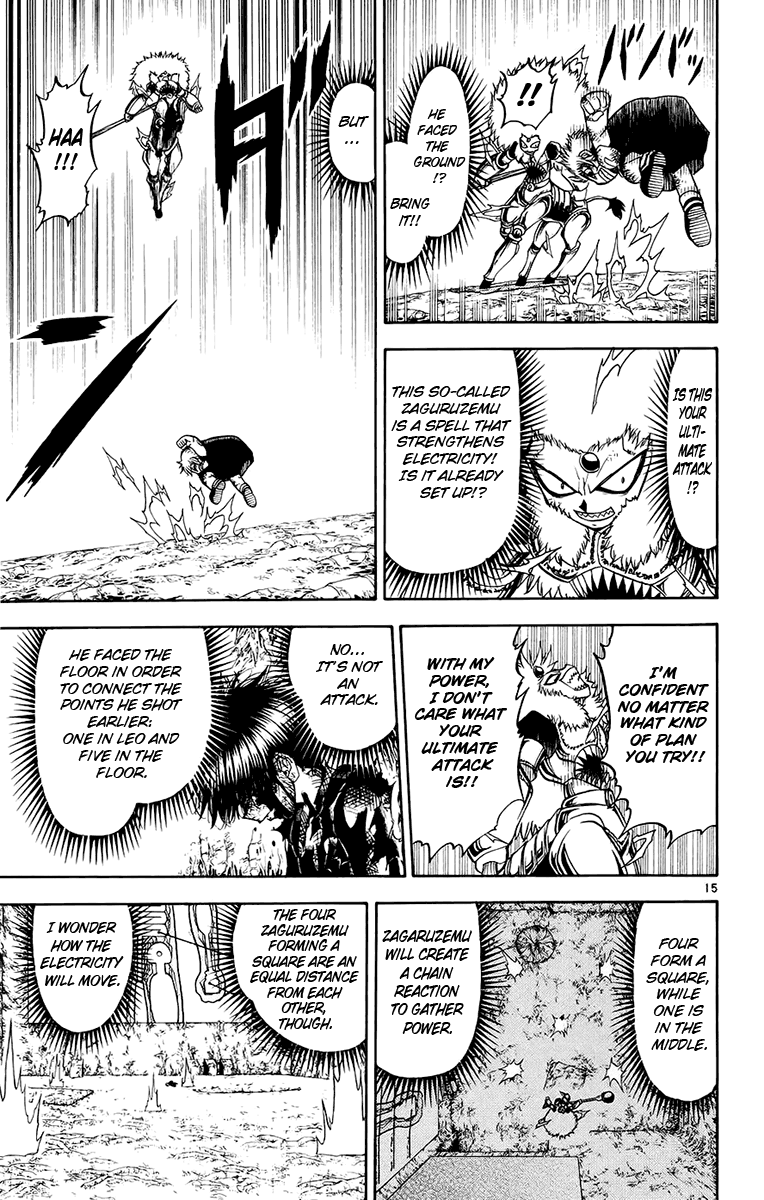 Konjiki no Gash!! Chapter 214 page 15 - Chapter 214: Become King