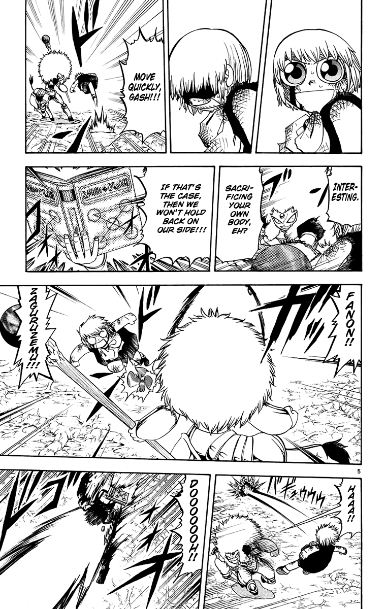 Konjiki no Gash!! Chapter 214 page 5 - Chapter 214: Become King