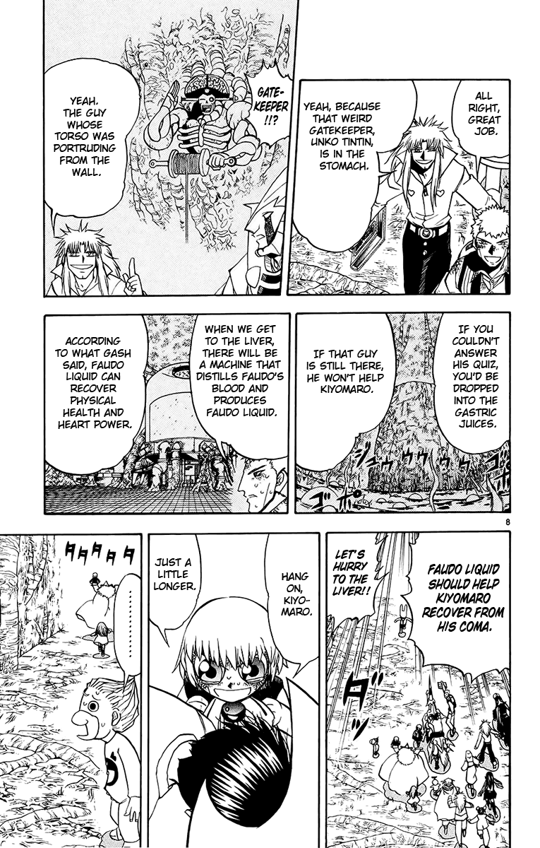 Konjiki no Gash!! Chapter 218 page 9 - Chapter 218: The Takeover Of Faudo