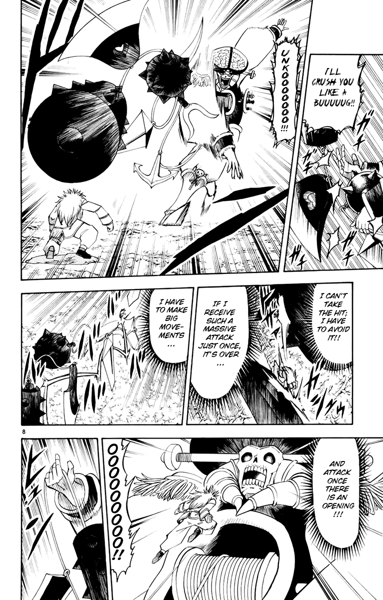 Konjiki no Gash!! Chapter 220 page 8 - Chapter 220: Futile Resistance