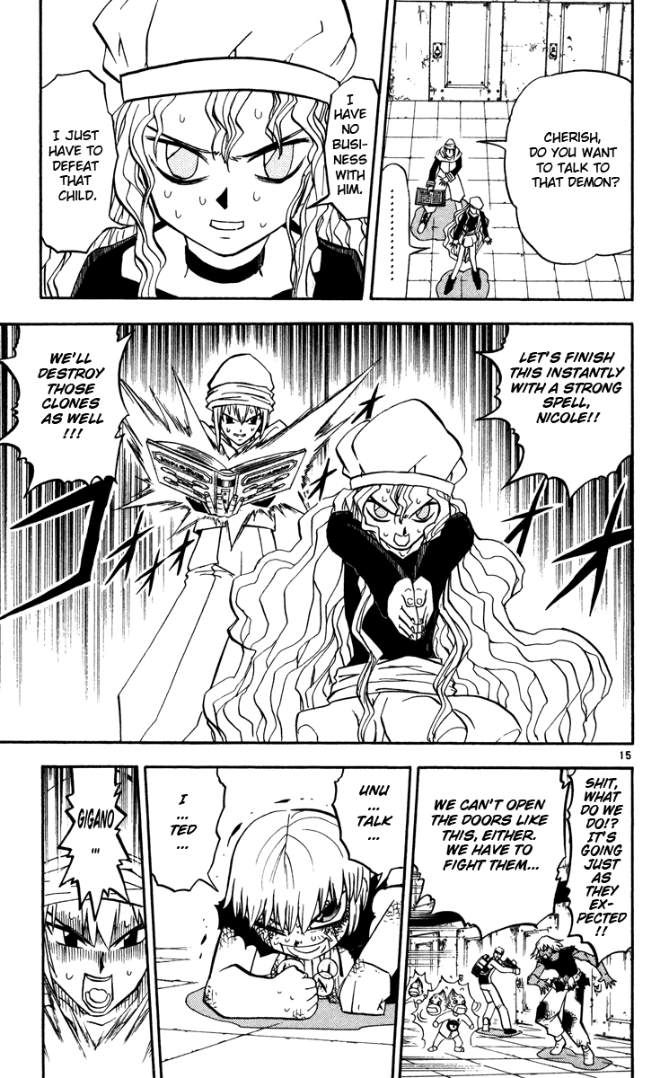 Konjiki no Gash!! Chapter 231 page 14 - Chapter 231: Numerous Iron Doors