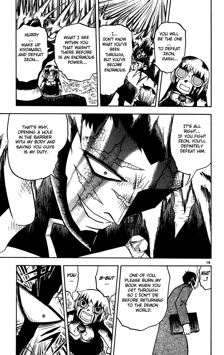 Konjiki no Gash!! Chapter 241 page 16 - Chapter 241: What Are You Doing!?