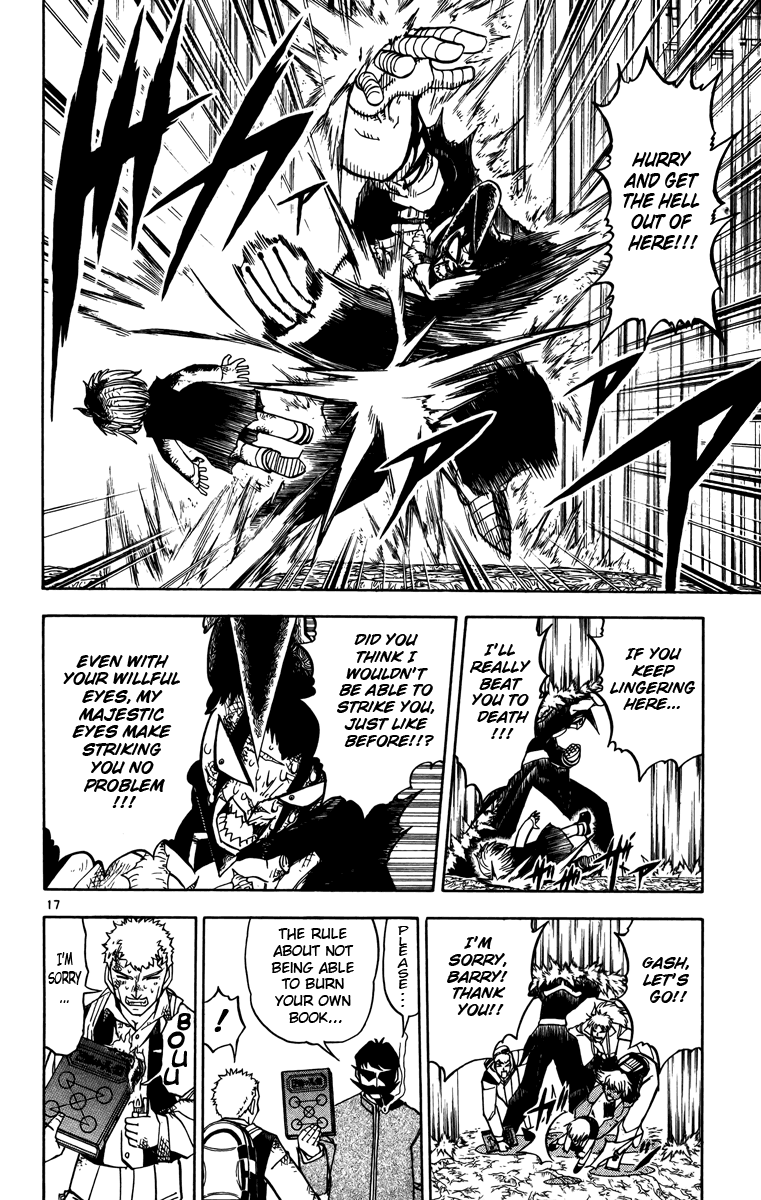 Konjiki no Gash!! Chapter 241 page 17 - Chapter 241: What Are You Doing!?