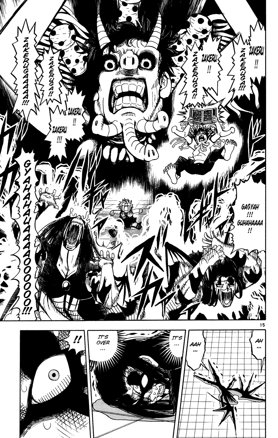 Konjiki no Gash!! Chapter 256 page 14 - Chapter 256: Digging Your Own Grave...