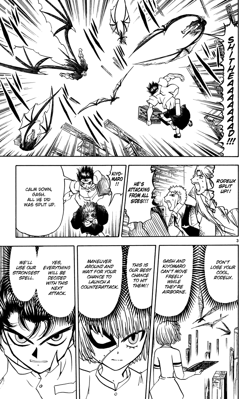 Konjiki no Gash!! Chapter 256 page 3 - Chapter 256: Digging Your Own Grave...
