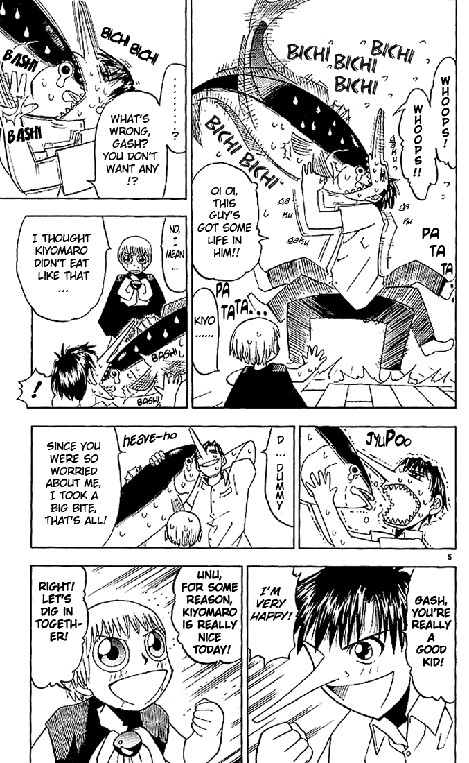 Konjiki no Gash!! Chapter 26 page 5 - Chapter 26: Kind Kiyomaro