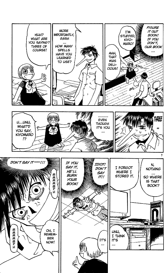 Konjiki no Gash!! Chapter 26 page 7 - Chapter 26: Kind Kiyomaro