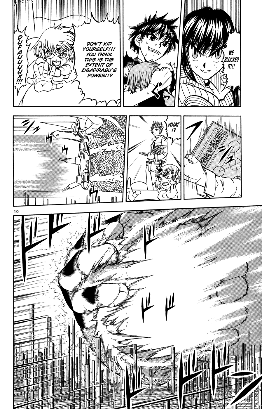 Konjiki no Gash!! Chapter 267 page 9 - Chapter 267: This Shield Is Strong!