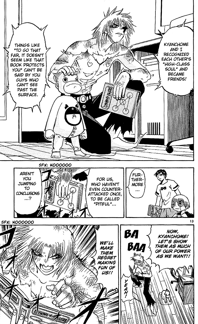 Konjiki no Gash!! Chapter 27 page 13 - Chapter 27: The Invincible Hero