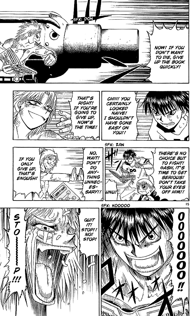 Konjiki no Gash!! Chapter 27 page 15 - Chapter 27: The Invincible Hero